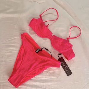 TRIANGL BIKINI - RHIAN - MYSA TOP & BOTTOM (XS) NEW